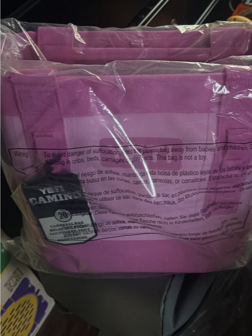 Pink Tote Bag for Women - Unbranded